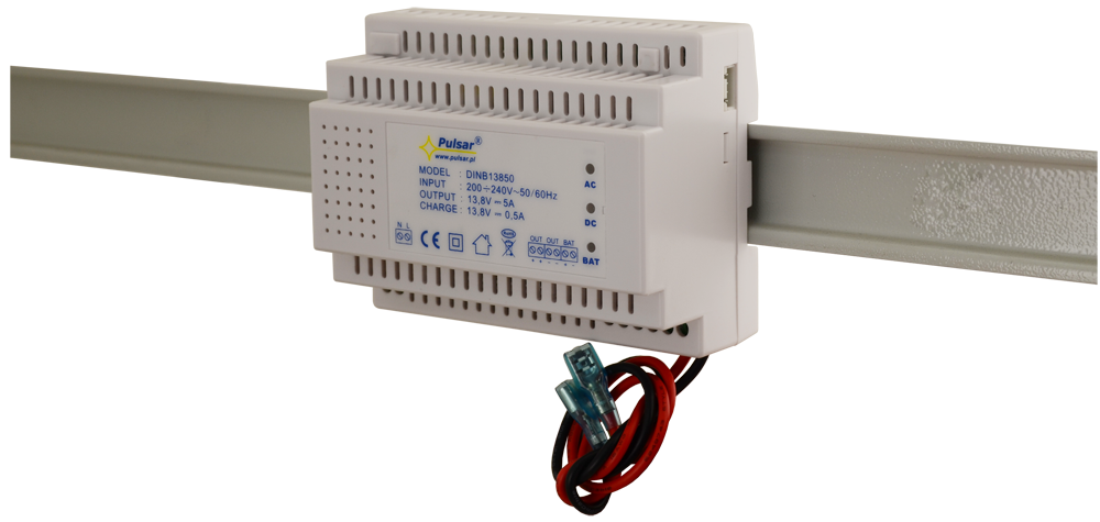 ZASILACZ BUFOROWY IMPULSOWY NA SZYNĘ DIN Pulsar DINB13850