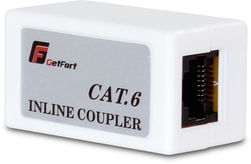 ŁĄCZNIK RJ45 GETFORT CAT.6 (beczka) RJ45-G / RJ45-G