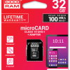 KARTA PAMIĘCI microSD GOODRAM UHS1 CL10 32GB + ADAPTER 100MB