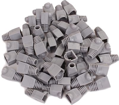 OSŁONA GUMOWA GETFORT NA ZŁĄCZA RJ45 SZARA (50SZT)