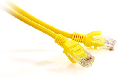Patchcord Getfort cat.5e UTP 3m żółty