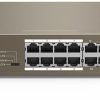 SWITCH POE TENDA TEF1118P-16-150W