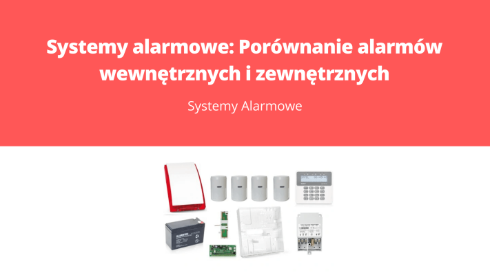 Systemy alarmowe Porównanie alarmów wewnętrznych i zewnętrznych
