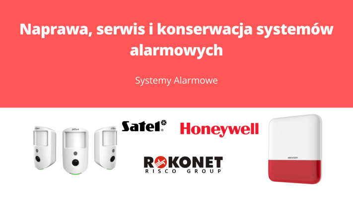 serwis i konserwacja systemów alarmowych