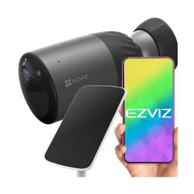 KAMERA BEZPRZEWODOWA EZVIZ BC1C + PANEL SOLARNY