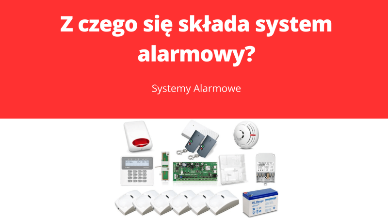 Z czego się sklada system alarmowy