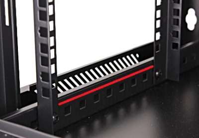 SZAFA RACK GETFORT 19 CALI 6U 600X450 WISZĄCA CZARNA