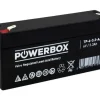 Akumulator Powerbox VRLA AGM 6V 3,3Ah