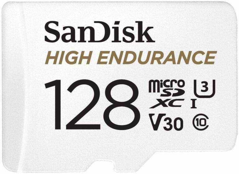 Najlepsze karty pamięci do kamer IP – Ranking Top 9 w 2026 roku 11 SanDisk High Endurance 128GB