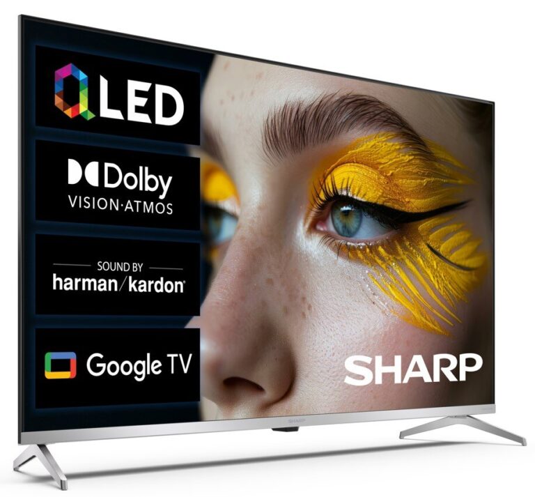 Najlepsze tanie telewizory do 1000 zł – Ranking Top 6 w 2026 roku 7 Sharp 43GP6765ES