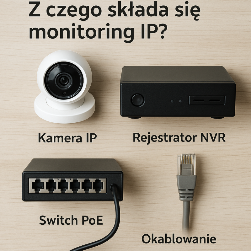 Z czego składa się monitoring IP?