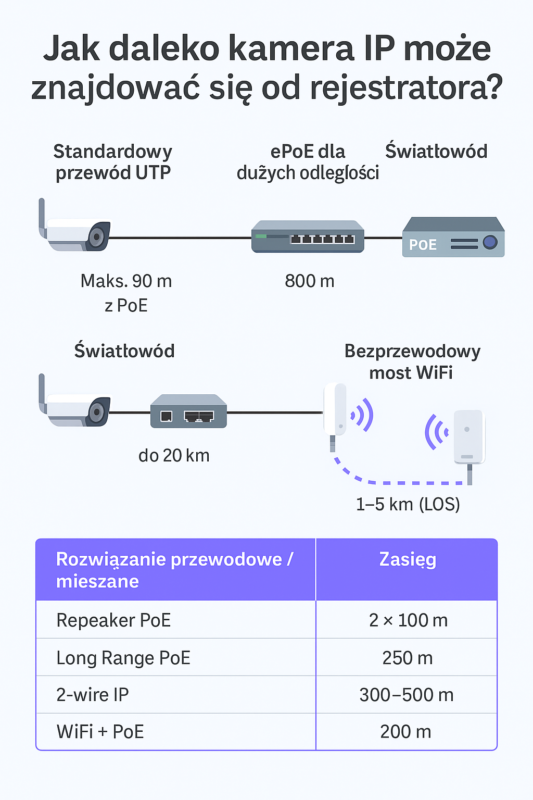 Jak zwiększyć zasięg kamer monitoringu?