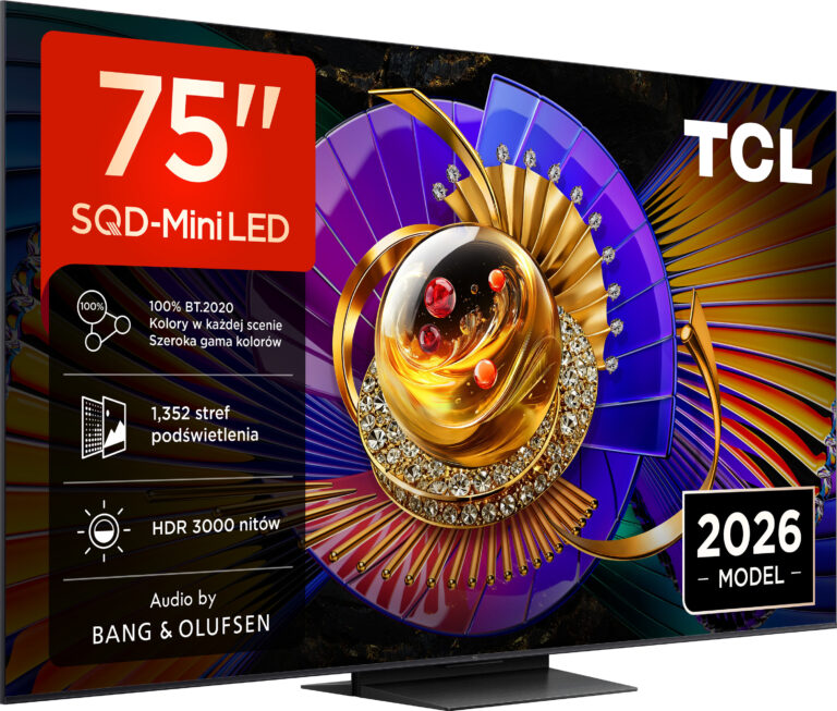 Ranking telewizorów 2026 – Top 10 zestawione przez ekspertów 13 TCL 75C7L