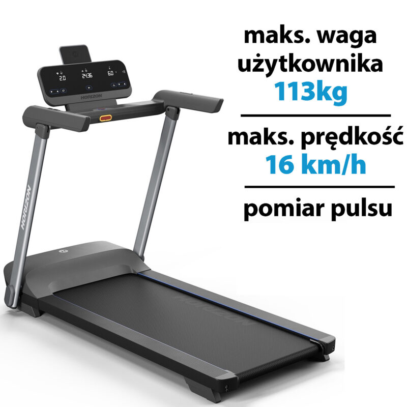 Najlepsze bieżnie elektryczne – Ranking Top 10 w 2026 roku 5 Horizon Fitness Evolve 3.0