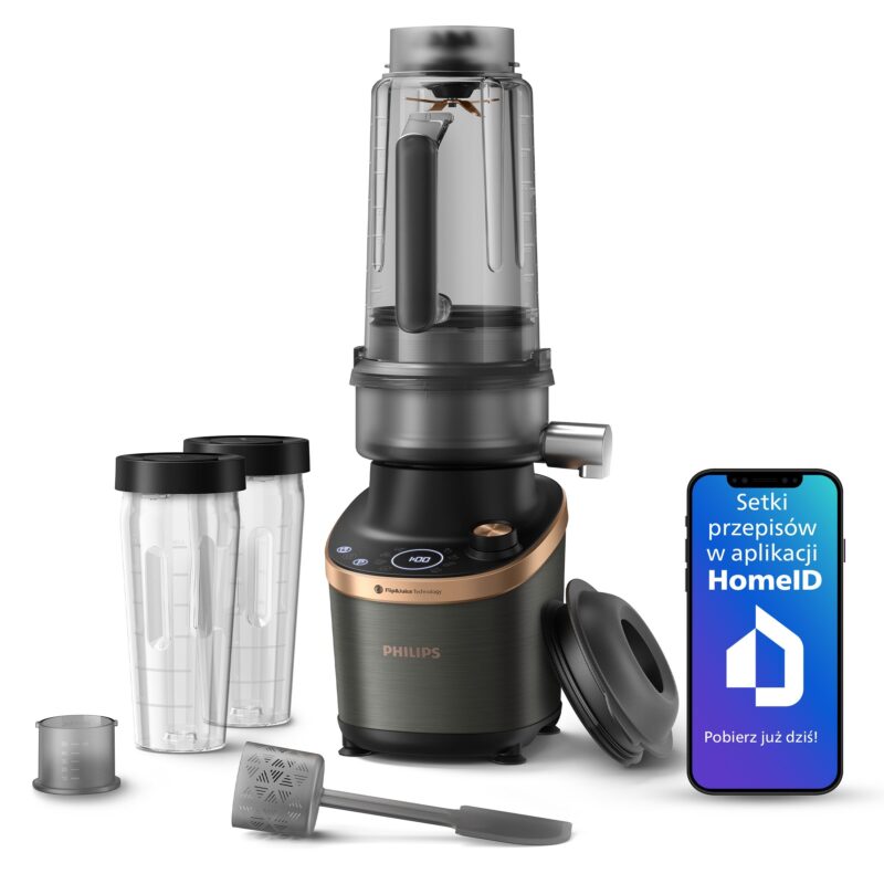 Najlepsze blendery kielichowe – Ranking Top 10 w 2026 roku 5 Philips Flip&Juice HR3770/10