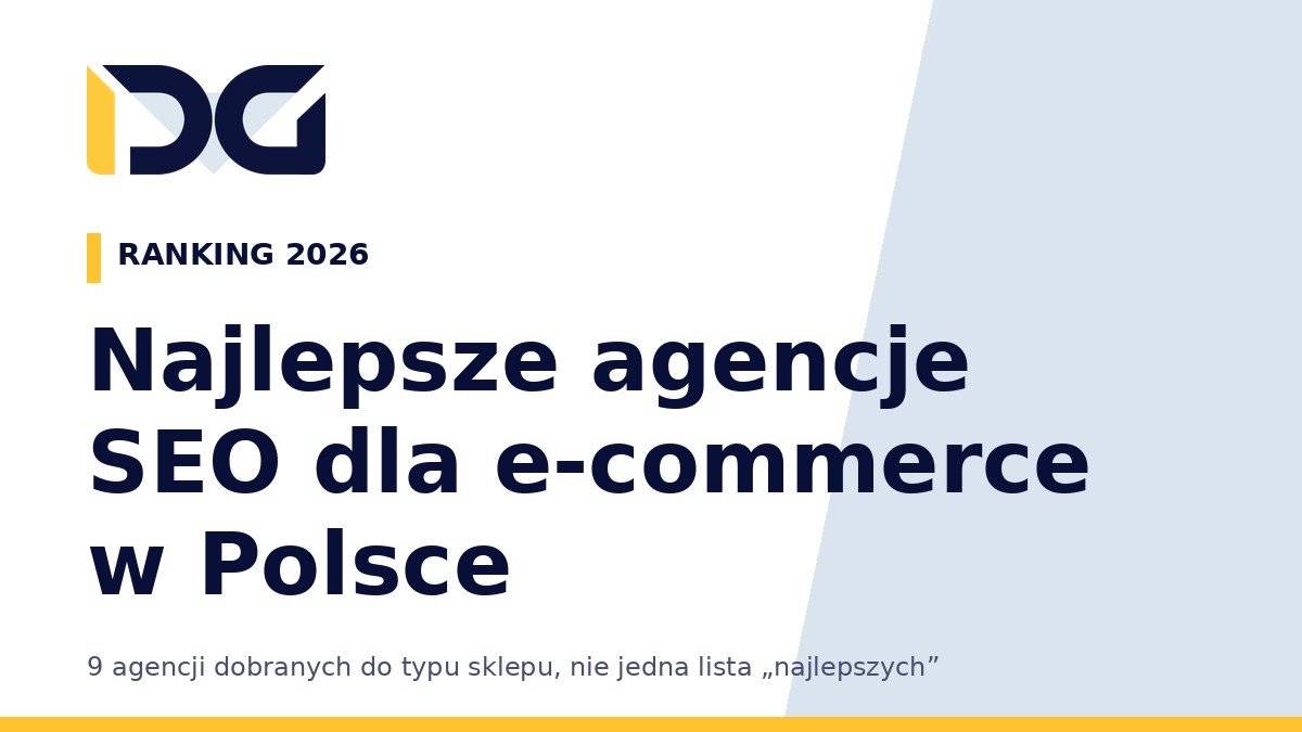 najlepsze agencje seo dla ecommerce w polsce