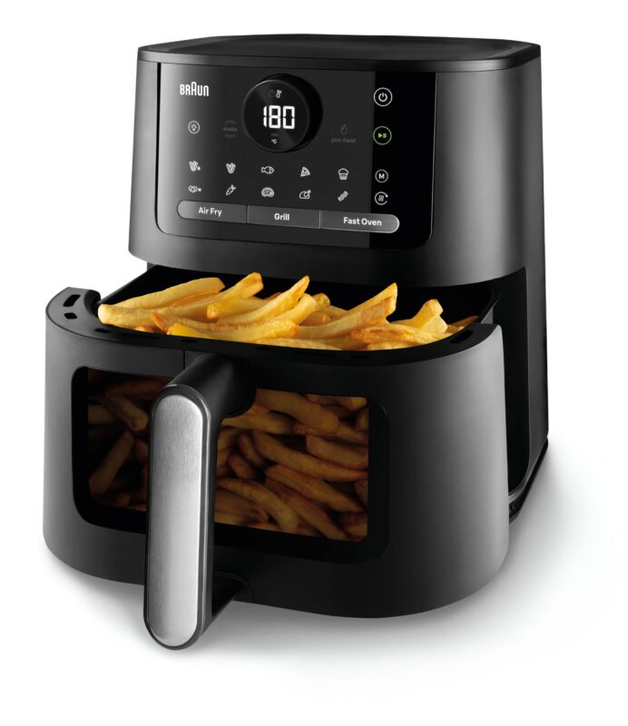 Najlepsze frytkownice beztłuszczowe – Ranking Top 10 w 2026 roku 7 Braun MultiFry 5 HF5075IBK