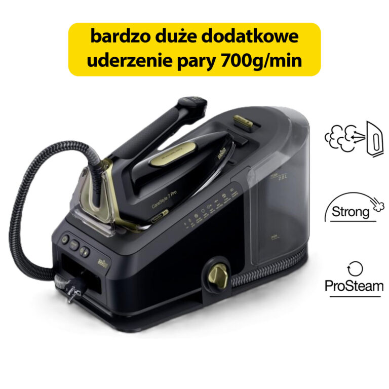 Najlepsze generatory pary – Ranking Top 10 w 2026 roku 14 Braun CareStyle 7 Pro IS7298CP