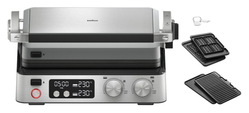 Najlepsze grille elektryczne – Ranking Top 7 w 2026 roku 4 Braun MultiGrill 7 CG7044
