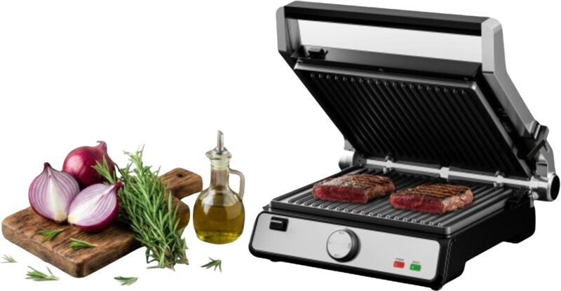 Najlepsze grille elektryczne – Ranking Top 7 w 2026 roku 5 Götze & Jensen GL601X
