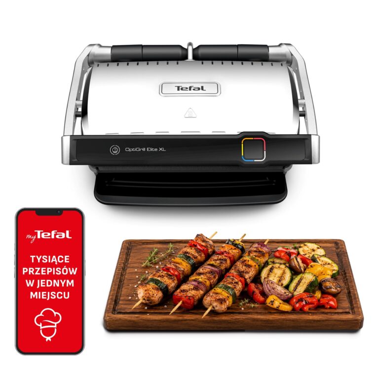 Najlepsze grille elektryczne – Ranking Top 7 w 2026 roku 9 Tefal OptiGrill Elite XL GC760D