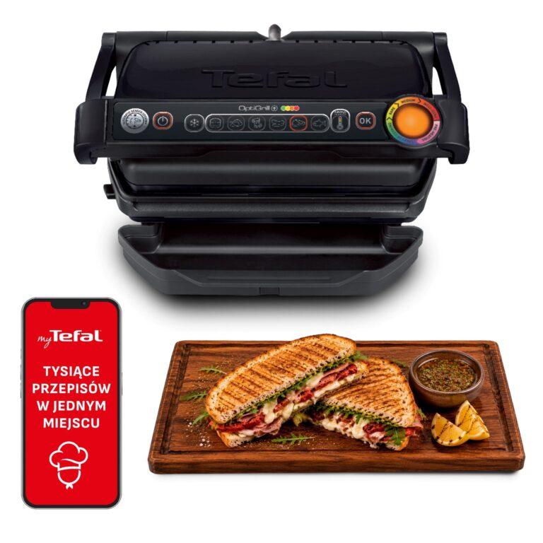 Najlepsze grille elektryczne – Ranking Top 7 w 2026 roku 8 Tefal OptiGrill+ GC7128