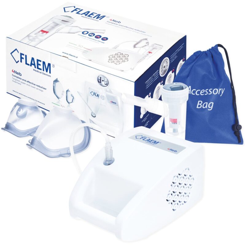 Najlepsze inhalatory (nebulizatory) – Ranking Top 8 w 2026 roku 1 Flaem 4NEB