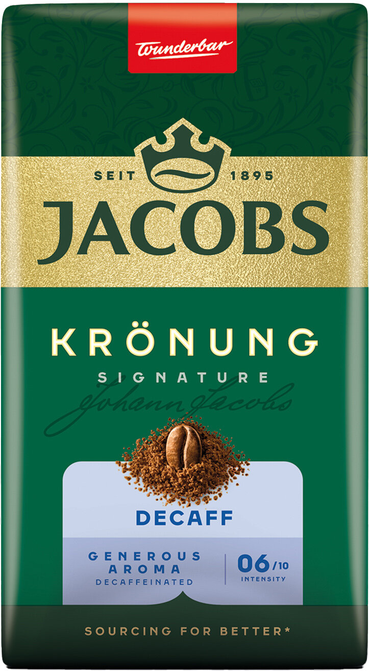 Najlepsze kawy mielone – Ranking Top 9 w 2026 roku 18 Jacobs Krönung Decaff 250 g