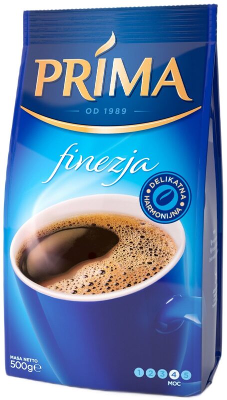 Najlepsze kawy mielone – Ranking Top 9 w 2026 roku 7 Prima Finezja 500 g