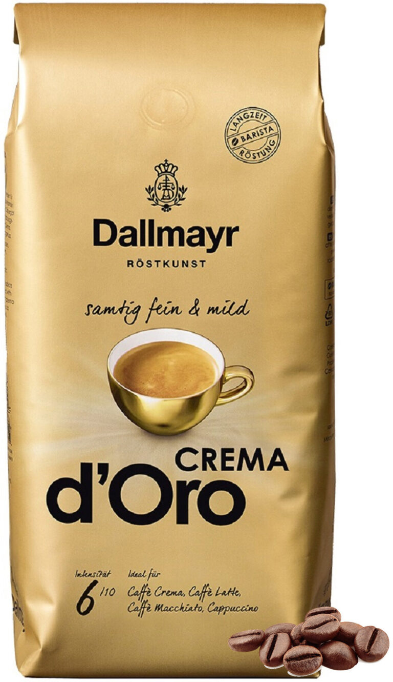 Najlepsze kawy ziarniste – Ranking Top 9 w 2026 roku 16 Dallmayr Crema d'Oro 1 kg