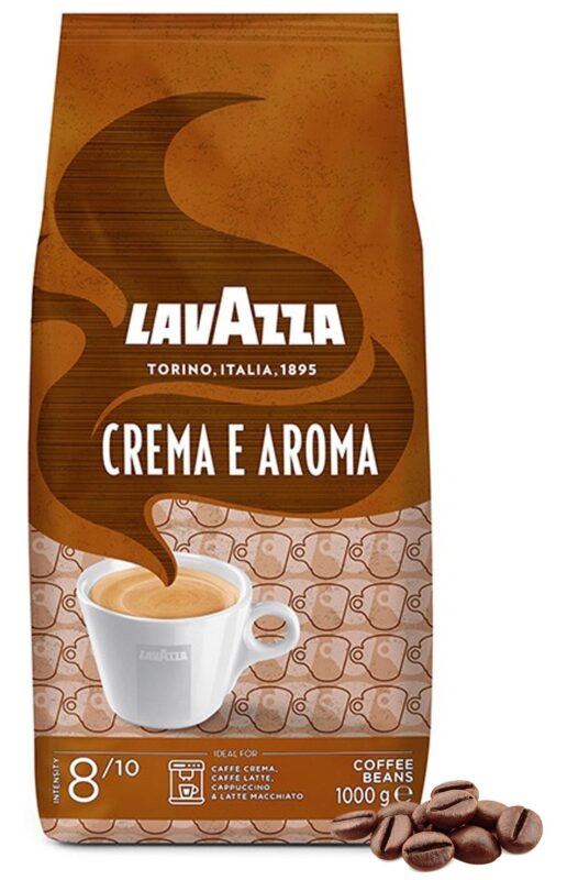 Najlepsze kawy ziarniste – Ranking Top 9 w 2026 roku 3 Lavazza Crema e Aroma 1 kg