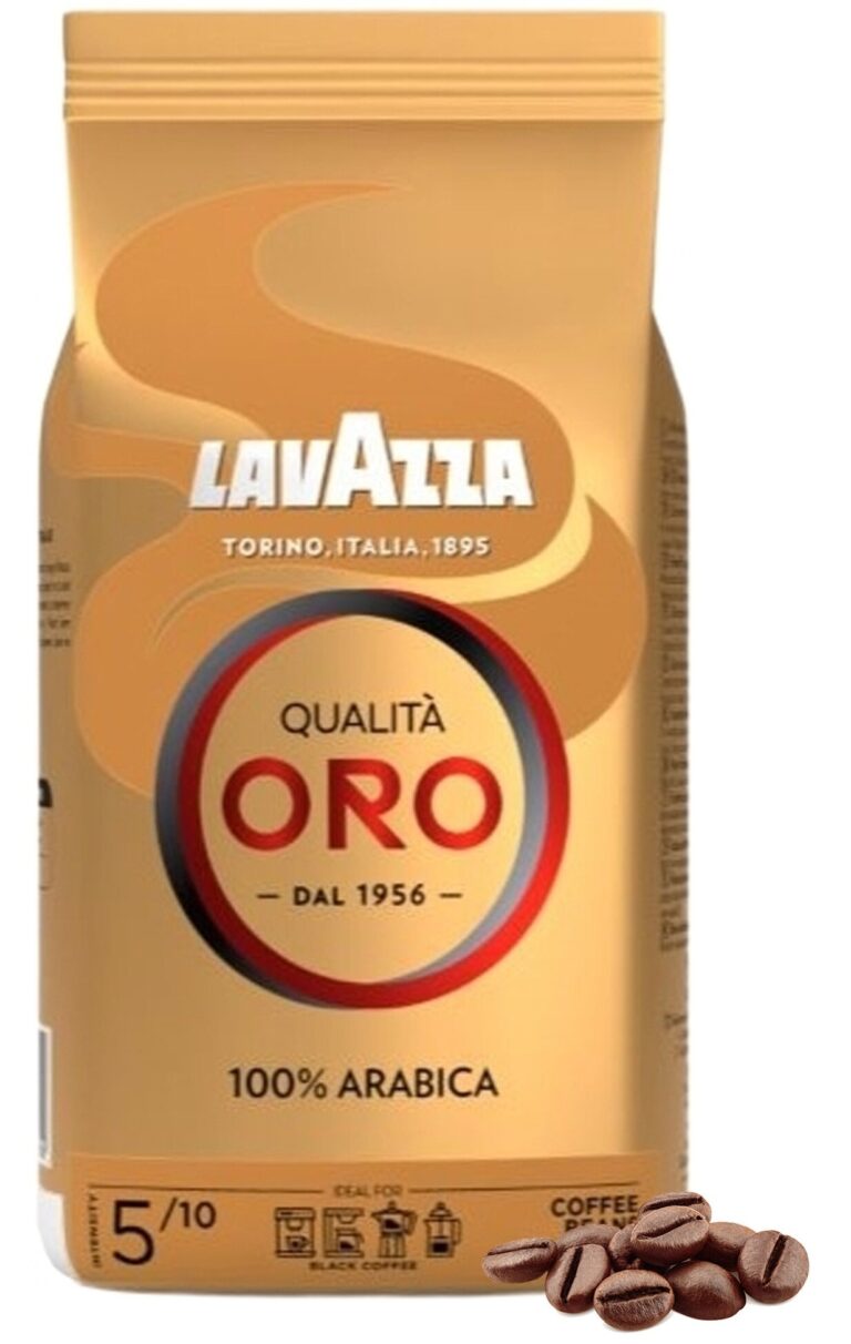 Najlepsze kawy ziarniste – Ranking Top 9 w 2026 roku 10 Lavazza Qualita Oro 1 kg