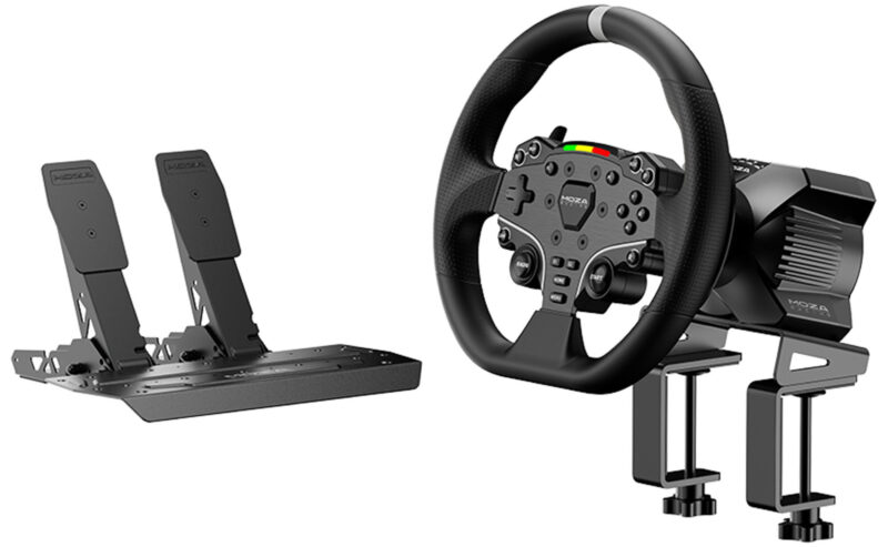 Najlepsze kierownice do gier – Ranking Top 12 w 2026 roku 3 MOZA Racing R3 RS074 (PC)