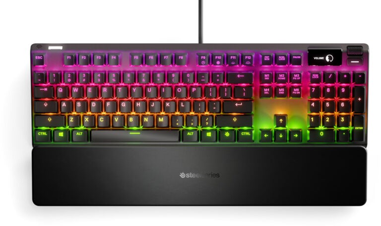 Najlepsze klawiatury mechaniczne – Ranking Top 11 w 2026 roku 18 SteelSeries Apex 7