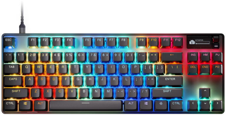 Najlepsze klawiatury mechaniczne – Ranking Top 11 w 2026 roku 14 SteelSeries Apex Pro TKL Gen 3