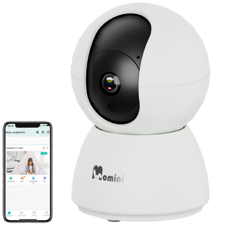 Najlepsze nianie elektroniczne – Ranking Top 7 w 2026 roku 11 Momini KidLook