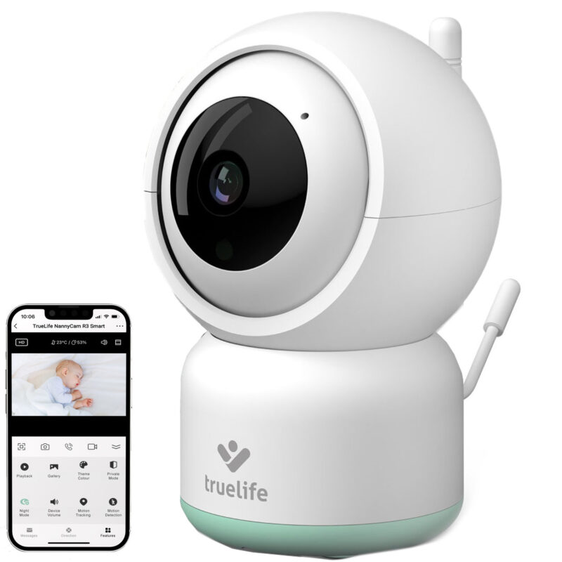 Najlepsze nianie elektroniczne – Ranking Top 7 w 2026 roku 1 TrueLife NannyCam R3 Smart