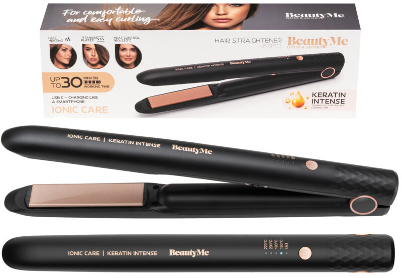 Najlepsze prostownice do włosów – Ranking Top 10 w 2026 roku 7 Beautyme Keratin Intense HS950