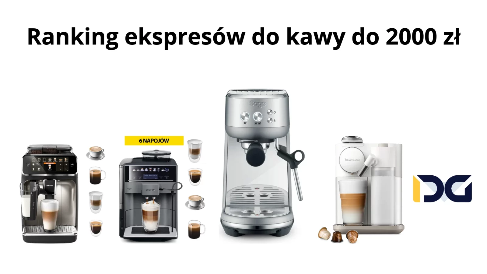 Ranking ekspresów do kawy do 2000 zł