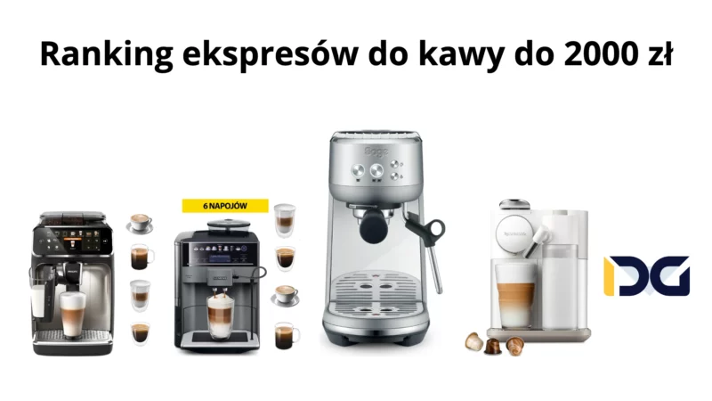 Ranking ekspresów do kawy do 2000 zł