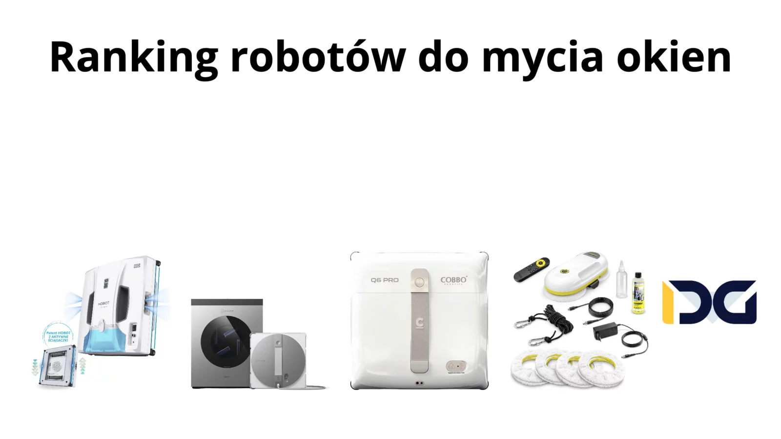 Ranking robotów do mycia okien
