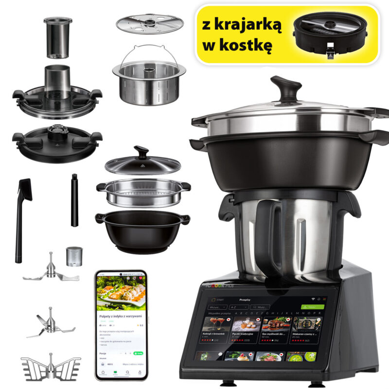 Najlepsze roboty kuchenne wielofunkcyjne – Ranking Top 11 w 2026 roku 1 iCoook MRK-48P 3.0 PLUS