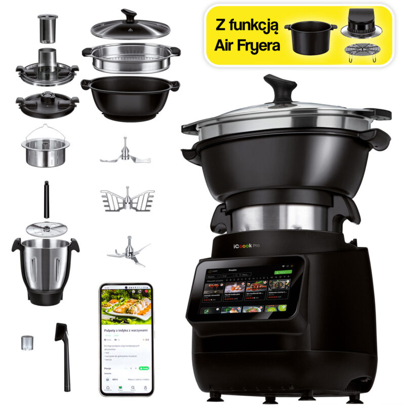 Najlepsze roboty kuchenne wielofunkcyjne – Ranking Top 11 w 2026 roku 4 iCoook PRO MRK-58