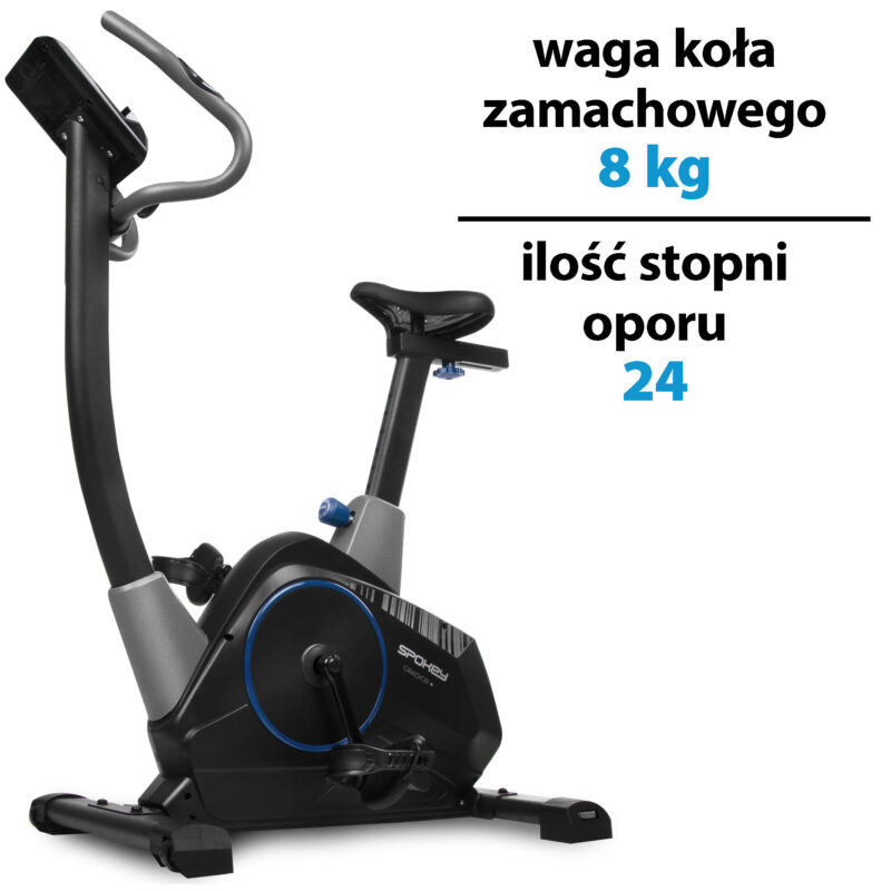 Najlepsze rowerki stacjonarne – Ranking Top 10 w 2026 roku 2 Spokey Gradior+ BL