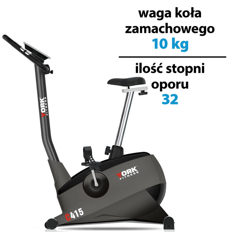 Najlepsze rowerki stacjonarne – Ranking Top 10 w 2026 roku 1 York Fitness C415