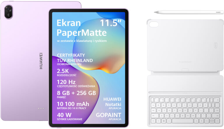 Najlepsze tablety – Ranking Top 11 w 2026 roku 18 Huawei MatePad 11.5 PaperMatte (2025)