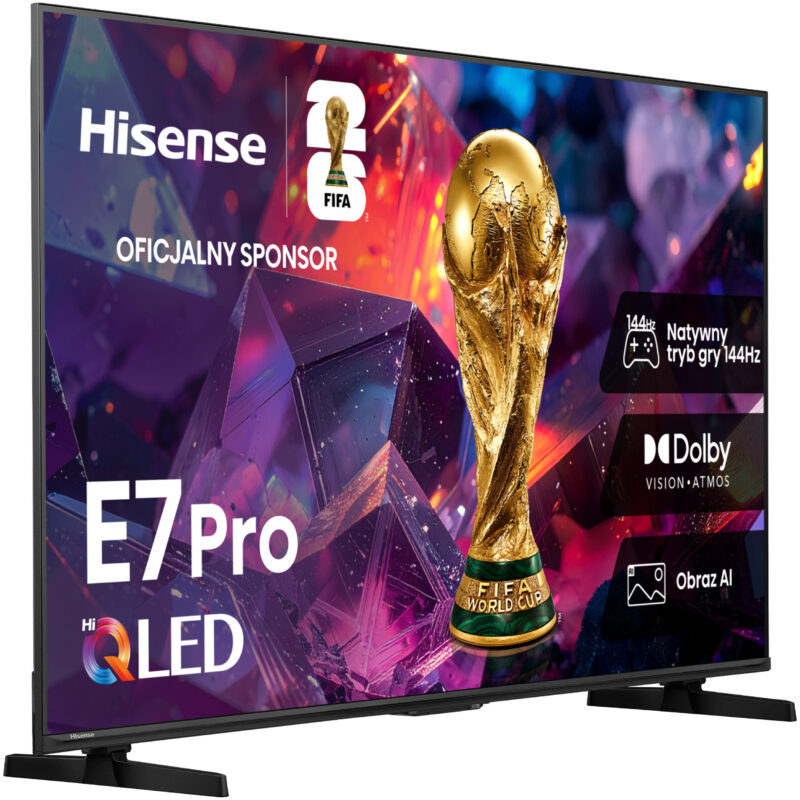 Najlepsze telewizory 85 cali – Ranking Top 9 w 2026 roku 7 Hisense 85E77S Pro