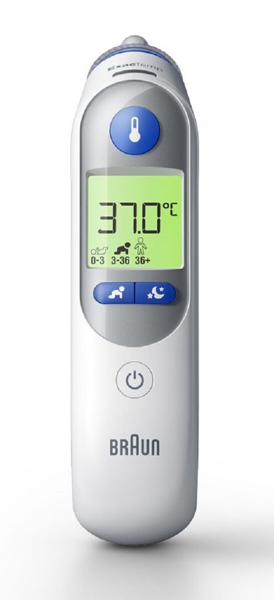 Najlepsze termometry bezdotykowe i douszne – Ranking Top 8 w 2026 roku 9 Braun Thermoscan 7+ IRT6525