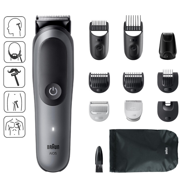 Najlepsze trymery do brody – Ranking Top 10 w 2026 roku 16 Braun Multigroom Seria 5 AIO5560