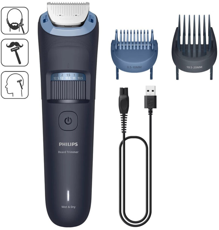 Najlepsze trymery do brody – Ranking Top 10 w 2026 roku 7 Philips Beardtrimmer 3000 BT3665/15